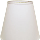 18" White Deep Empire No Slub Lampshade - Homeroots - Flyclothing LLC