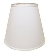 18" White Deep Empire No Slub Lampshade - Homeroots - Flyclothing LLC