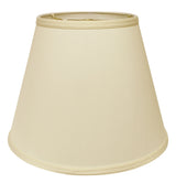 14" Ivory Empire Deep Slanted No Slub Lampshade - Homeroots - Flyclothing LLC