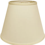 14" Ivory Empire Deep Slanted No Slub Lampshade - Homeroots - Flyclothing LLC