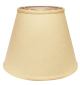 16" Parchment Biege Empire Deep Slanted Linen Lampshade - Homeroots - Flyclothing LLC