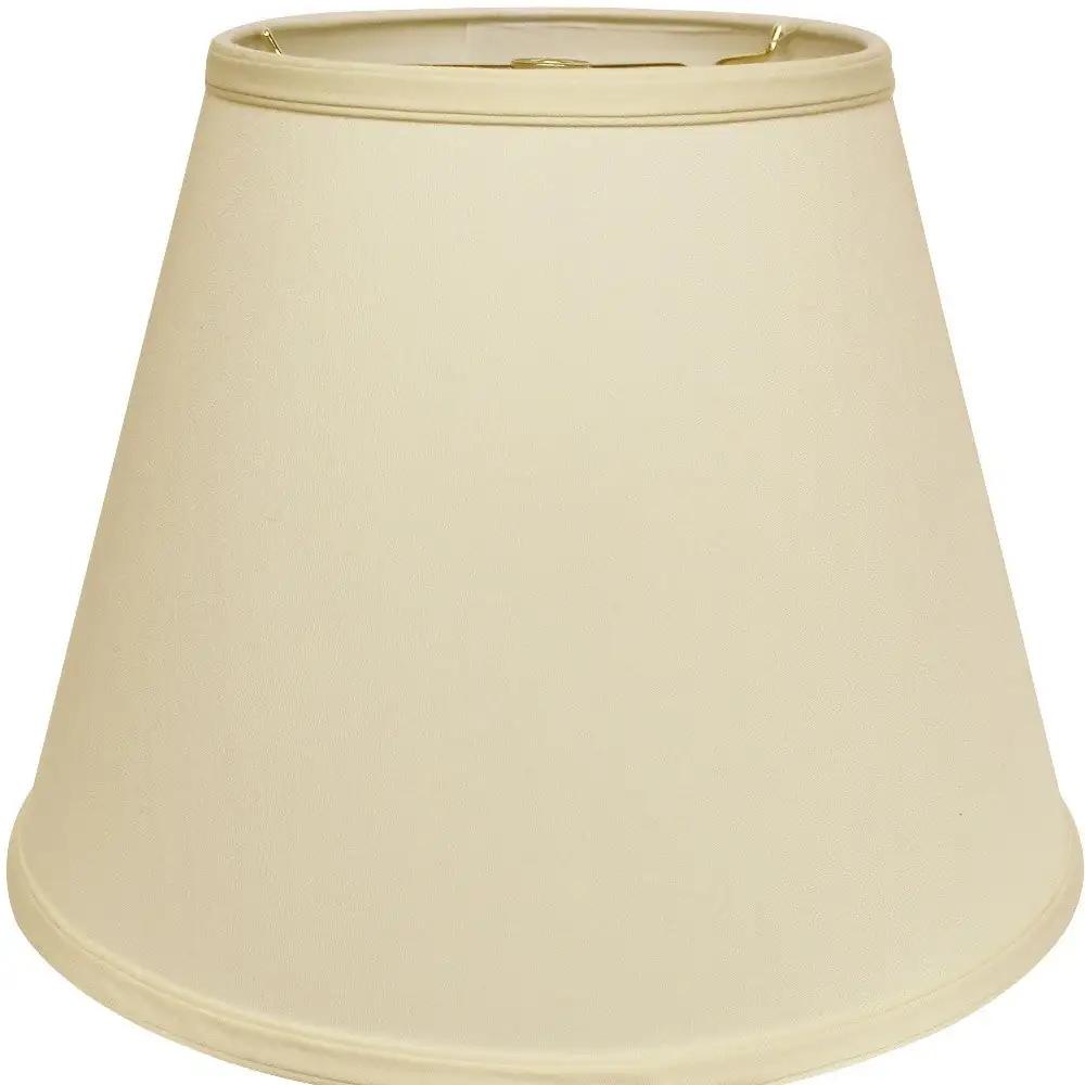 16" Ivory Empire Deep Slanted No Slub Lampshade - Homeroots - Flyclothing LLC