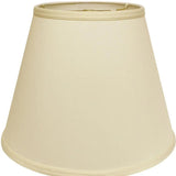 16" Ivory Empire Deep Slanted No Slub Lampshade - Homeroots - Flyclothing LLC