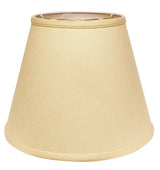 18" Parchment Biege Empire Deep Slanted Linen Lampshade - Homeroots - Flyclothing LLC