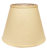 18" Parchment Biege Empire Deep Slanted Linen Lampshade - Homeroots