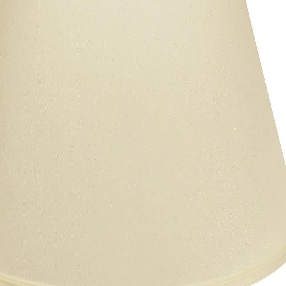 18" Ivory Empire Deep Slanted No Slub Lampshade - Homeroots - Flyclothing LLC