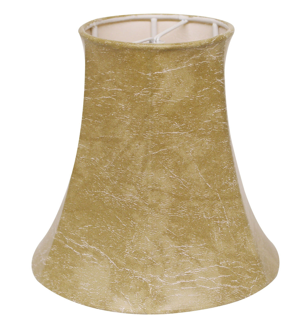 5" Parchment Faux Set of 6 Chandelier Lampshades - Homeroots