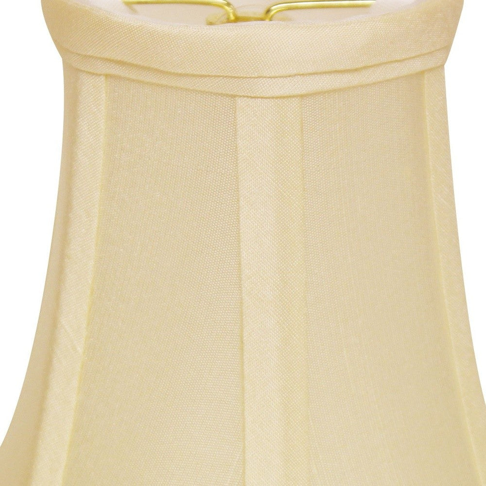4" Ivory Slanted Set of 6 Chandelier Dupioni Lampshades - Homeroots - Flyclothing LLC