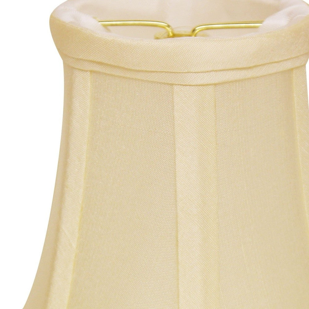 4" Ivory Slanted Set of 6 Chandelier Dupioni Lampshades - Homeroots - Flyclothing LLC
