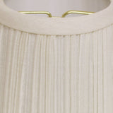 5" White Set of 6 Chandelier Broadcloth Lampshades - Homeroots - Flyclothing LLC