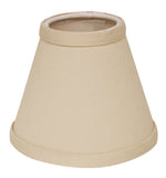 4" Slate Grey Set of 6 Chandelier No Slub Lampshades - Homeroots