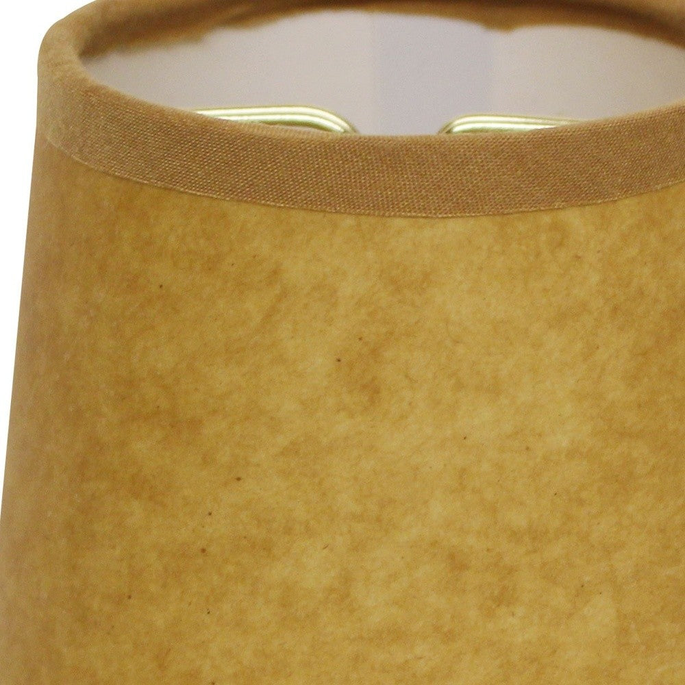 5" Canvas Set of 6 Chandelier Kraft Paper Lampshades - Homeroots - Flyclothing LLC
