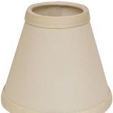 4" Ivory Set of 6 Chandelier No Slub Lampshades - Homeroots - Flyclothing LLC
