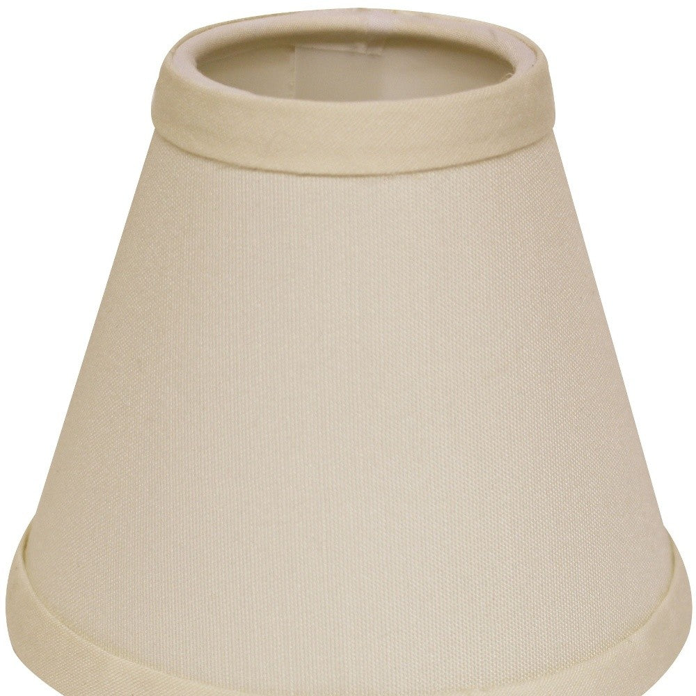 4" Ivory Set of 6 Chandelier No Slub Lampshades - Homeroots - Flyclothing LLC