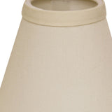 4" Ivory Set of 6 Chandelier No Slub Lampshades - Homeroots - Flyclothing LLC