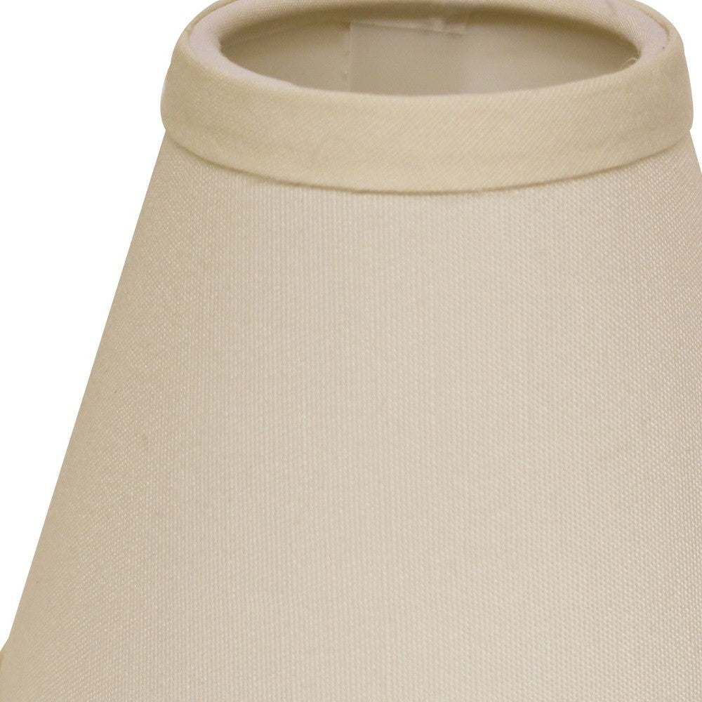 5" Ivory Set of 6 Chandelier No Slub Lampshades - Homeroots - Flyclothing LLC