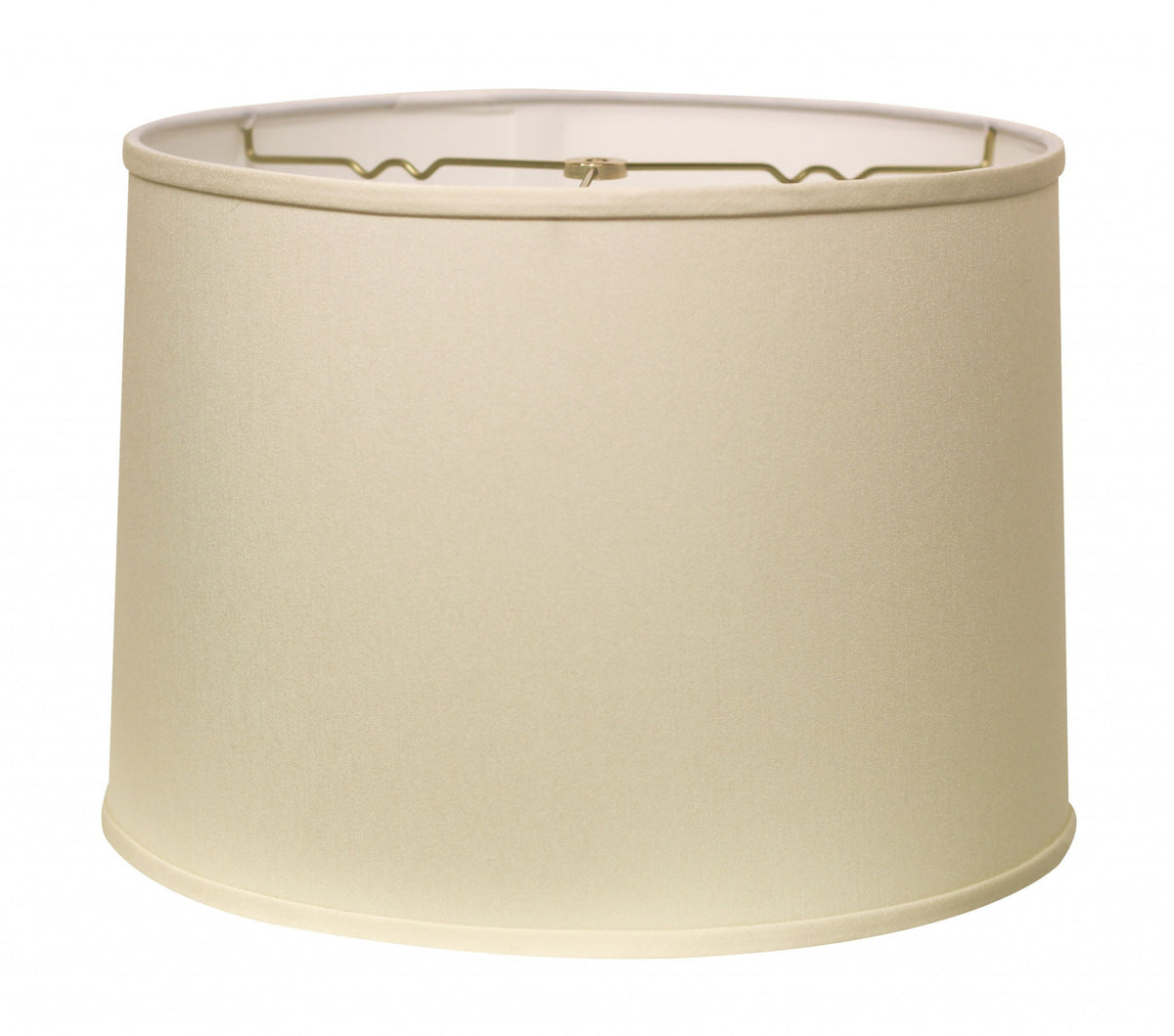 13" Ivory Throwback Drum No Slub Lampshade - Homeroots - Flyclothing LLC