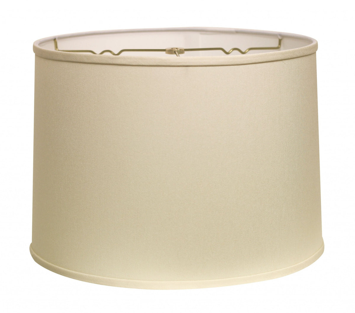 13" Ivory Throwback Drum No Slub Lampshade - Homeroots - Flyclothing LLC