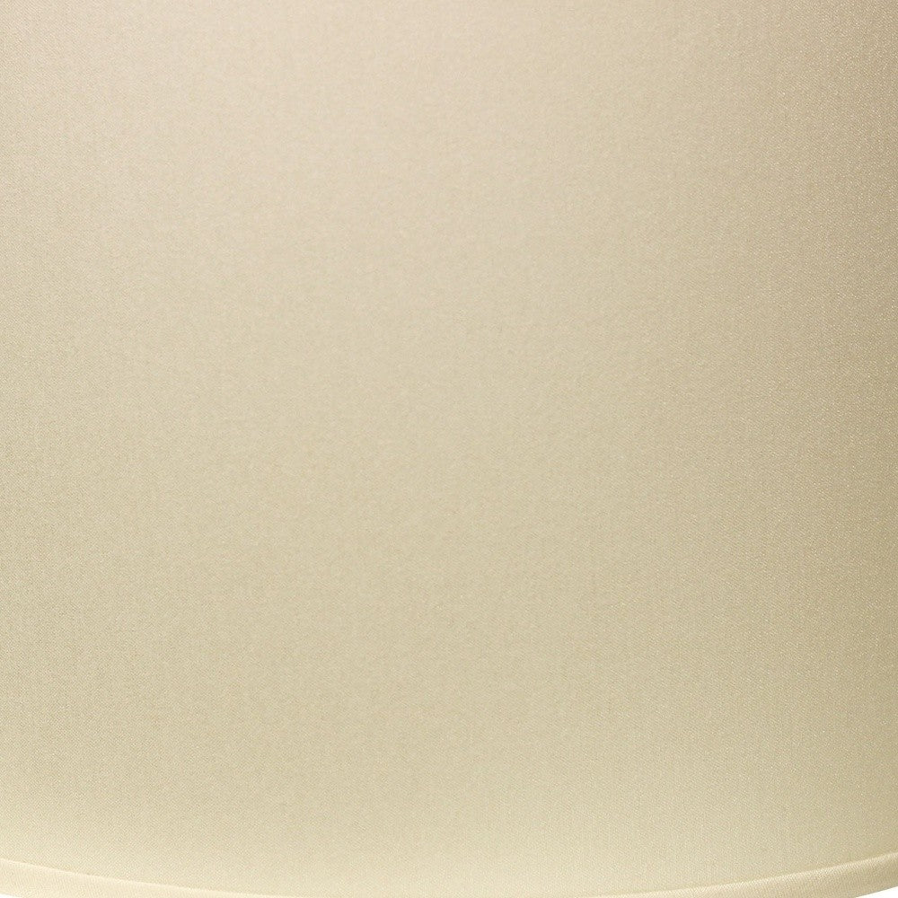 13" Ivory Throwback Drum No Slub Lampshade - Homeroots - Flyclothing LLC