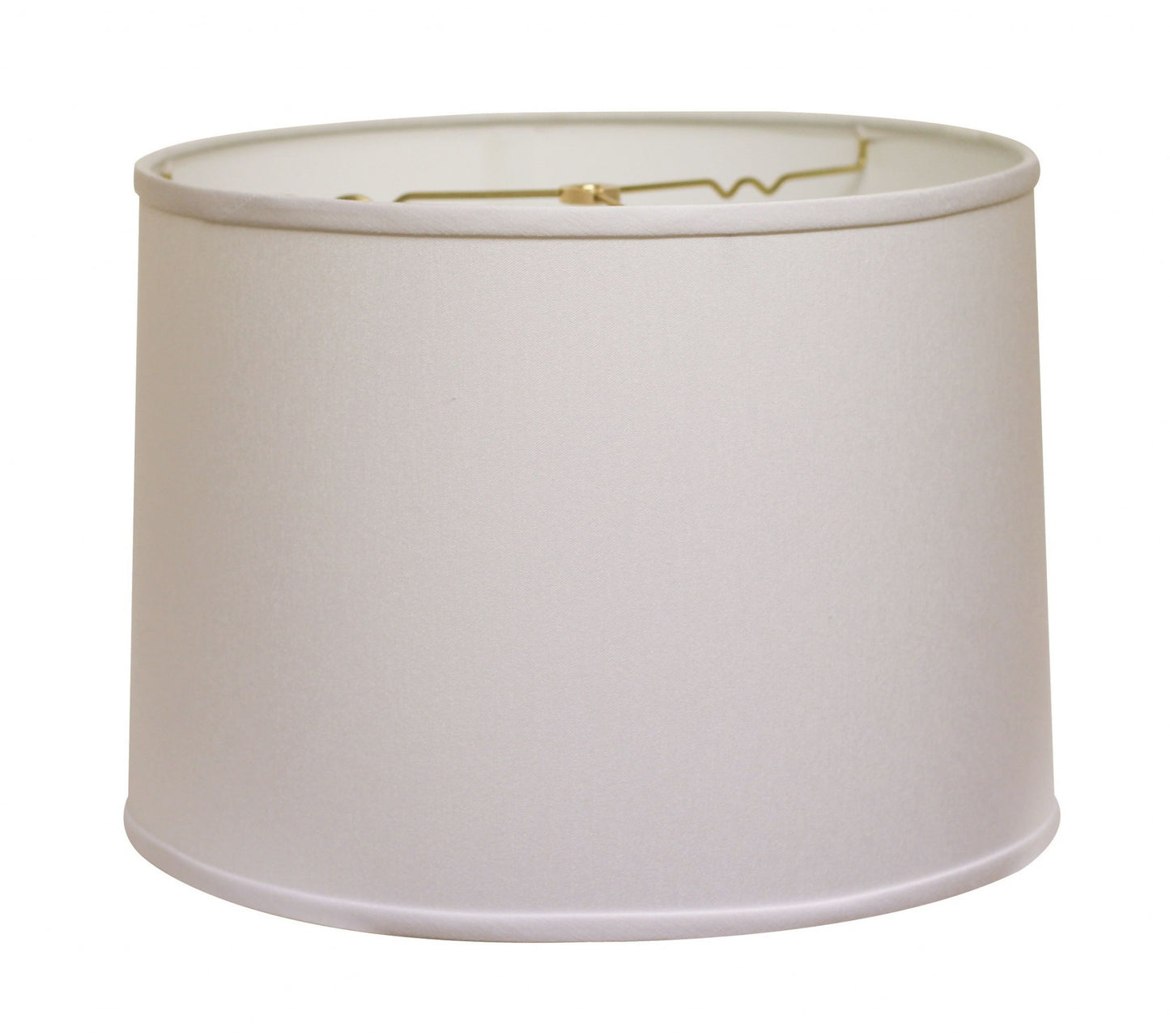 14" White Throwback Drum No Slub Lampshade - Homeroots - Flyclothing LLC