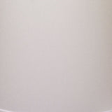 15" White Throwback Drum No Slub Lampshade - Homeroots