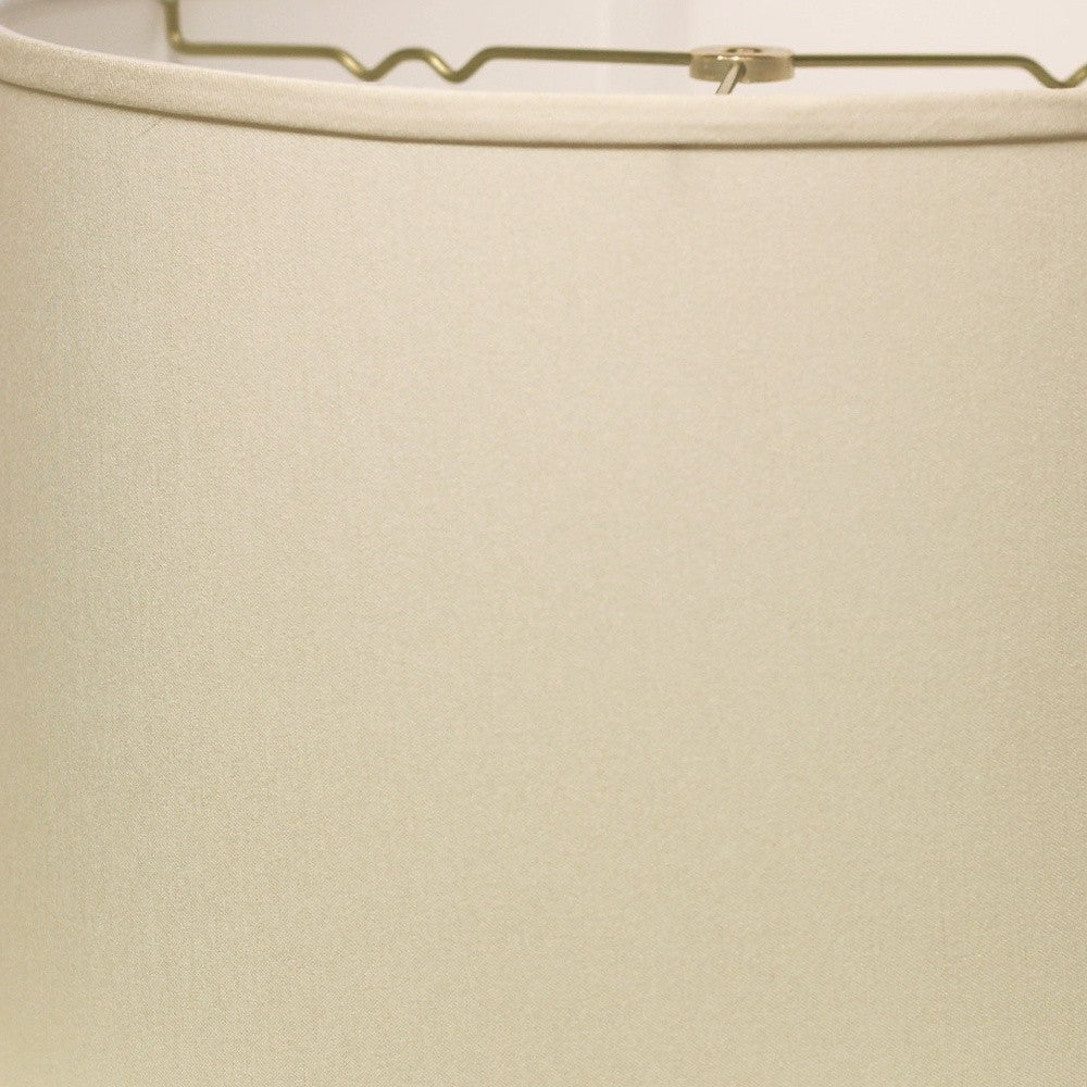 16" White Throwback Drum No Slub Lampshade - Homeroots - Flyclothing LLC