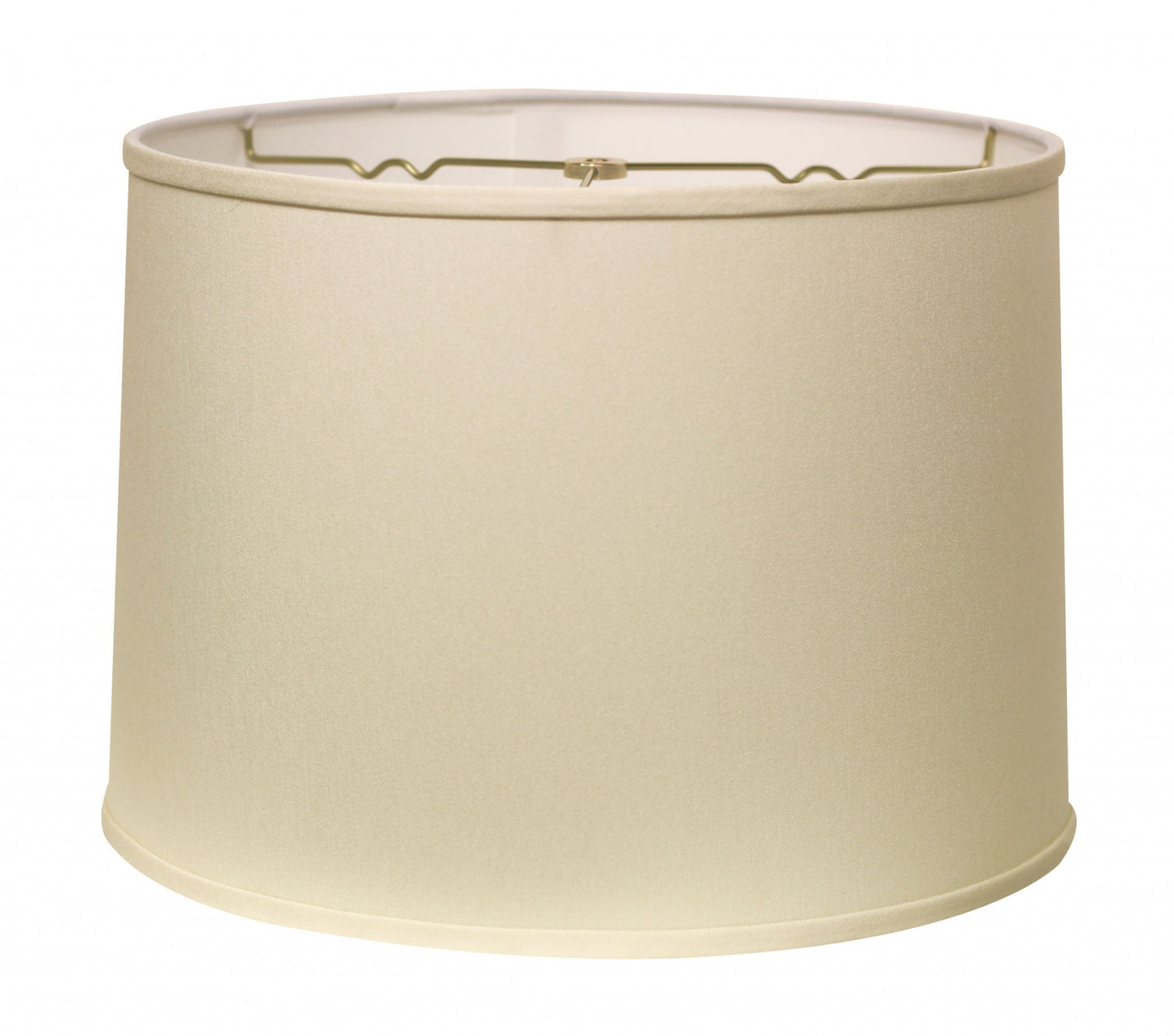 17" Ivory Throwback Drum No Slub Lampshade - Homeroots - Flyclothing LLC