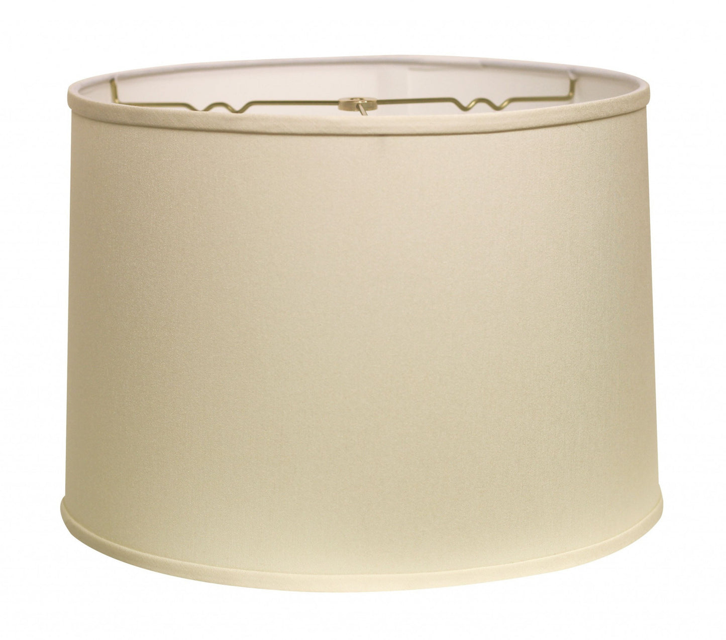 17" Ivory Throwback Drum No Slub Lampshade - Homeroots - Flyclothing LLC