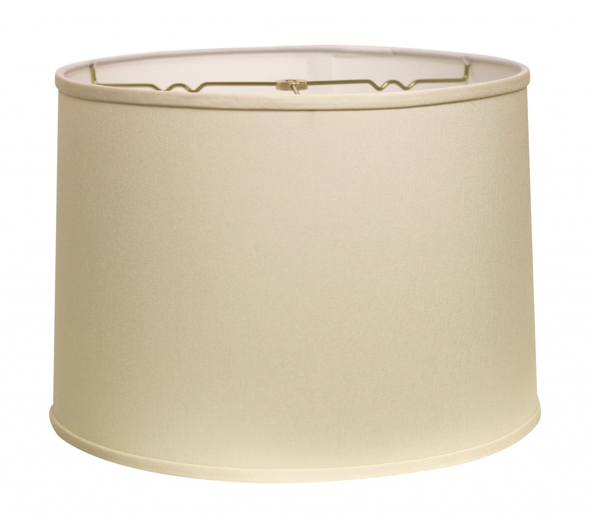 17" Ivory Throwback Drum No Slub Lampshade - Homeroots - Flyclothing LLC