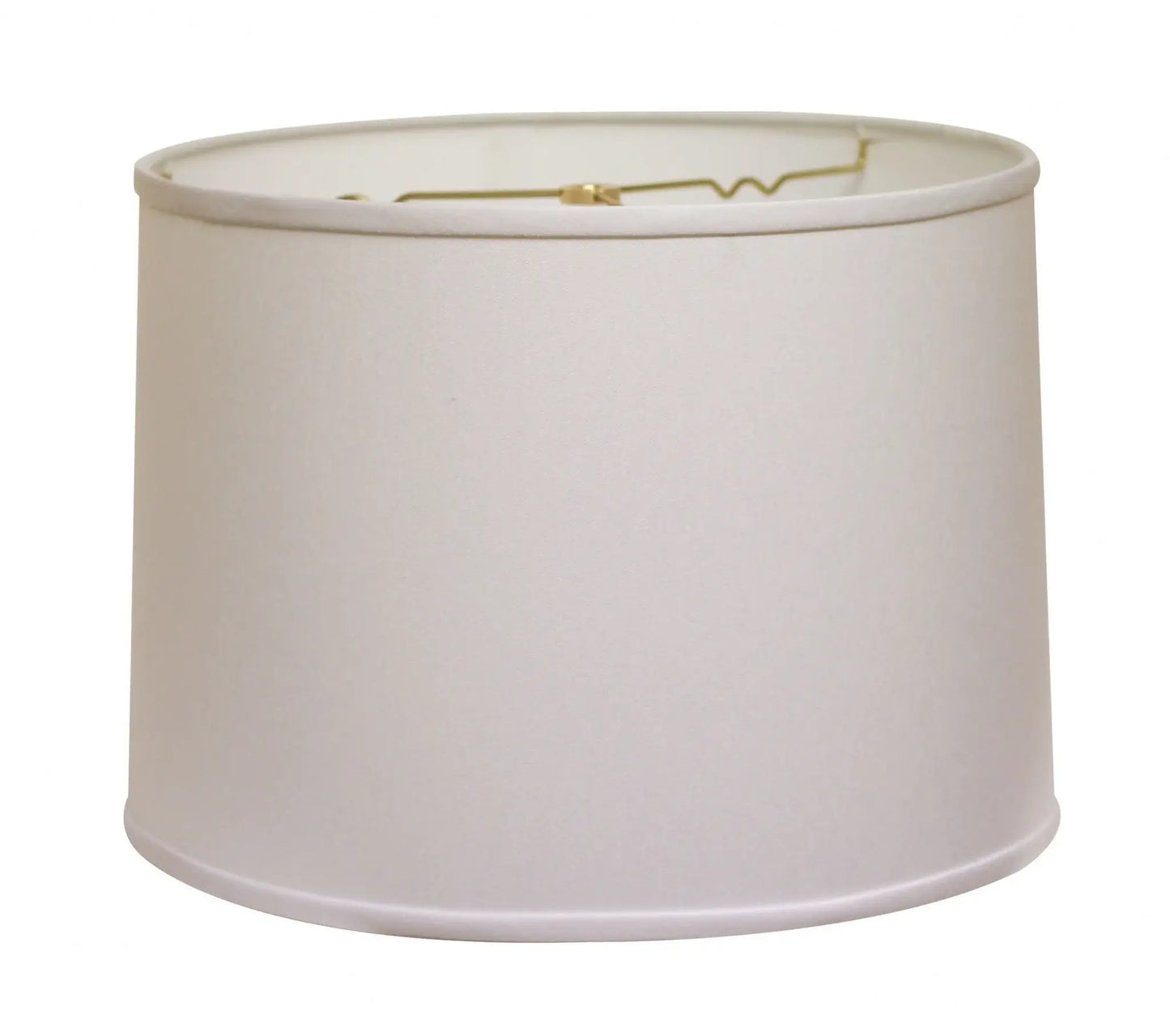 17" White Throwback Drum No Slub Lampshade - Homeroots - Flyclothing LLC