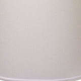 17" White Throwback Drum No Slub Lampshade - Homeroots - Flyclothing LLC