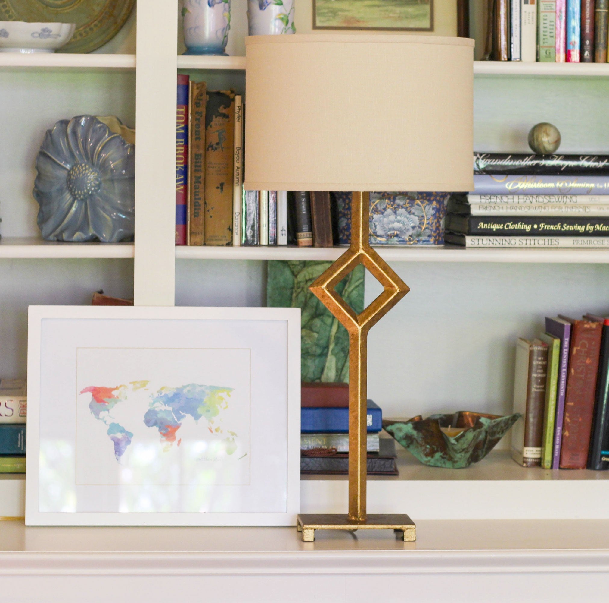 12" Parchment Biege Throwback Oval Linen Lampshade - Homeroots - Flyclothing LLC