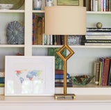 12" Parchment Biege Throwback Oval Linen Lampshade - Homeroots