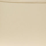 16" Ivory Throwback Oval No Slub Lampshade - Homeroots - Flyclothing LLC