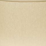 16" Parchment Biege Throwback Oval Linen Lampshade
