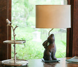 18" Parchment Biege Throwback Oval Linen Lampshade - Homeroots