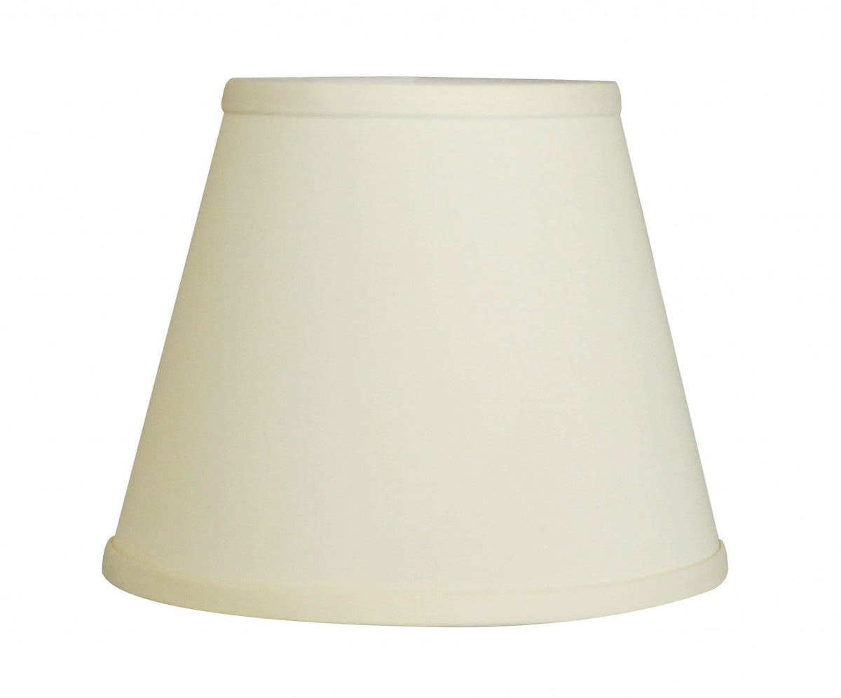 8" Ivory Hardback Empire No Slub Lampshade - Homeroots - Flyclothing LLC