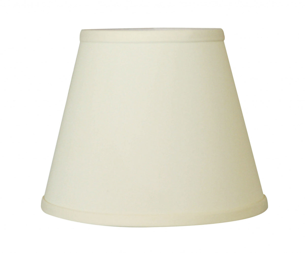 8" Ivory Hardback Empire No Slub Lampshade - Homeroots - Flyclothing LLC