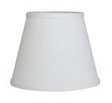 White No Slub Innsbruck Empire Lamp shade 8"W Bottom - Homeroots - Flyclothing LLC