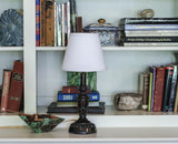 White No Slub Innsbruck Empire Lamp shade 8"W Bottom - Homeroots - Flyclothing LLC