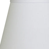 White No Slub Innsbruck Empire Lamp shade 8"W Bottom - Homeroots - Flyclothing LLC