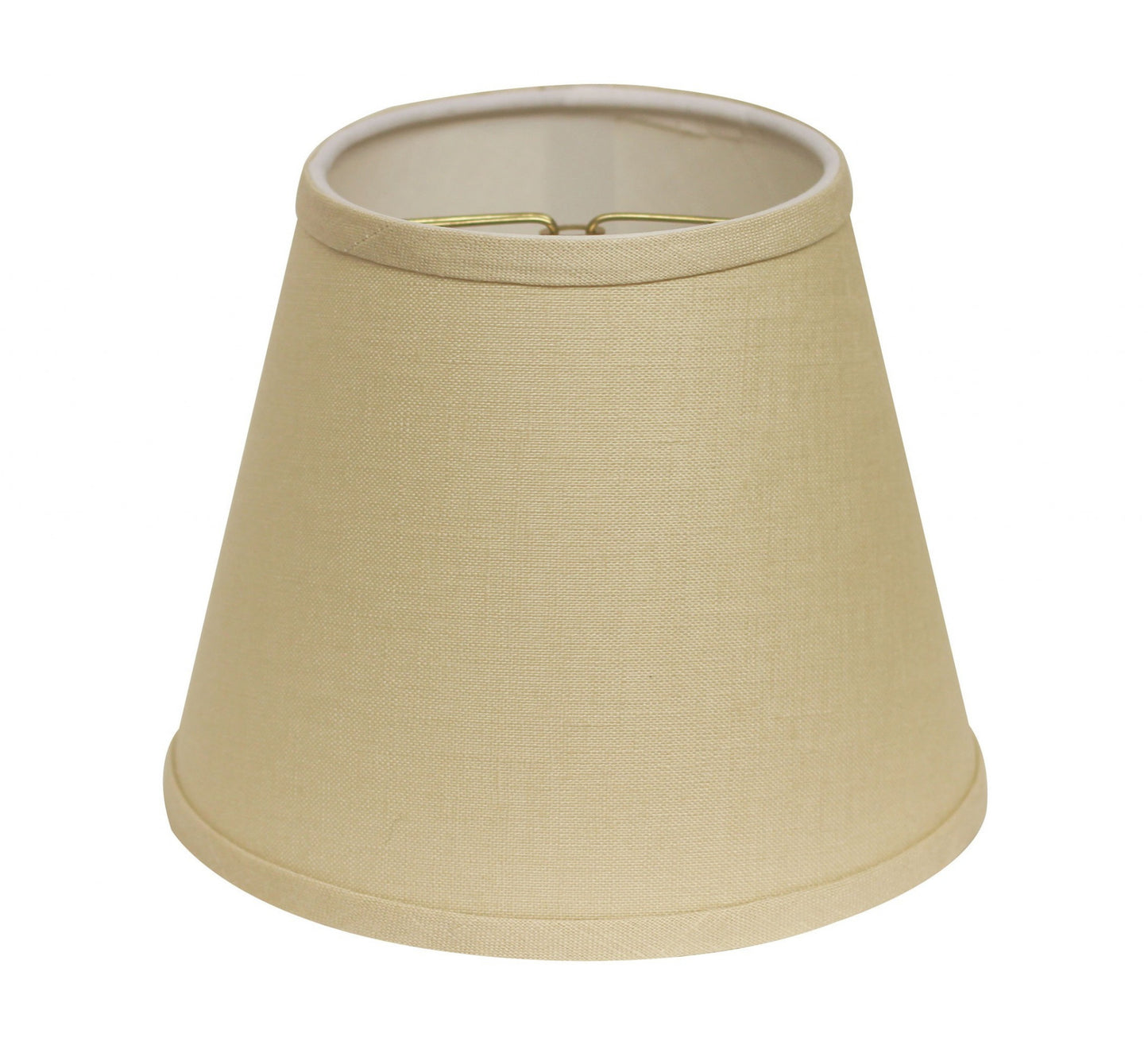 8" Parchment Biege Hardback Empire Linen Lampshade - Homeroots - Flyclothing LLC