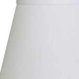 10" White Hardback Empire No Slub Lampshade - Homeroots - Flyclothing LLC