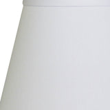 10" White Hardback Empire No Slub Lampshade