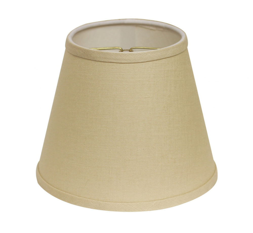 10" Parchment Biege Hardback Empire Linen Lampshade - Homeroots - Flyclothing LLC
