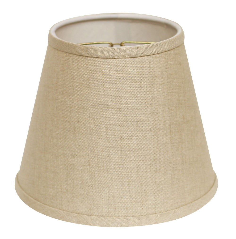 10" Dark Wheat Hardback Empire Linen Lampshade - Homeroots - Flyclothing LLC