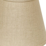 10" Dark Wheat Hardback Empire Linen Lampshade - Homeroots - Flyclothing LLC