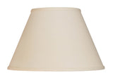 12" Ivory Premium Empire Slanted No Slub Lampshade - Homeroots - Flyclothing LLC