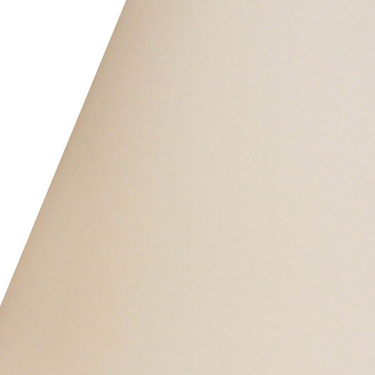 12" Ivory Premium Empire Slanted No Slub Lampshade - Homeroots