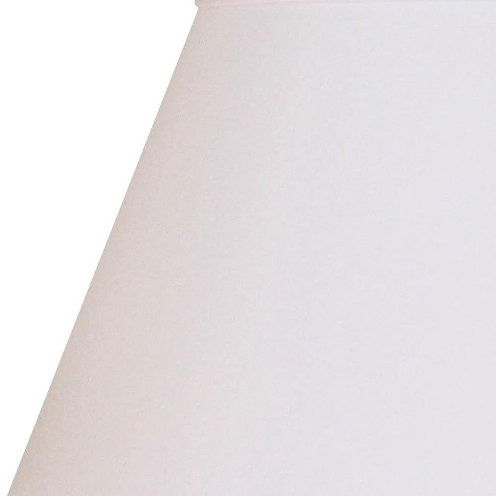 12" White Premium Empire Slanted No Slub Lampshade - Homeroots - Flyclothing LLC